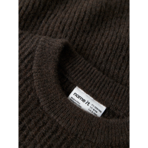 NAME IT Striktrøje Holly Chocolate Plum